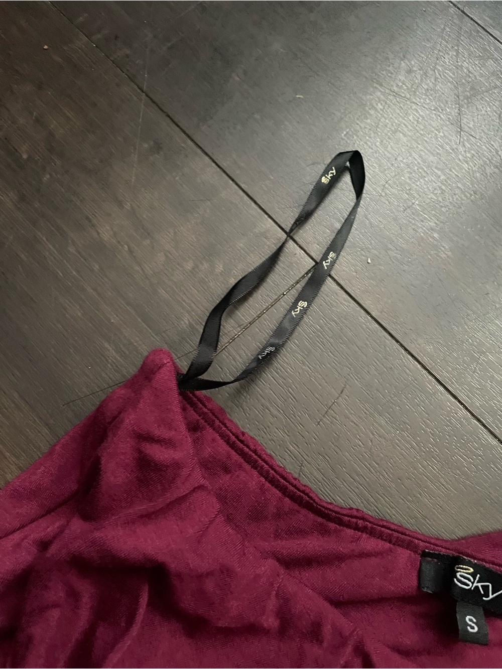 Sky Y2K One Shoulder Long Sleeve - Picture 3 of 4